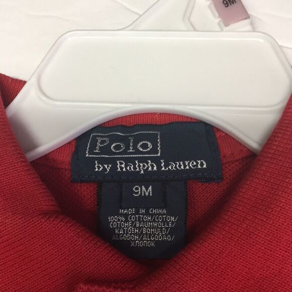 New ❤️Polo Ralph Lauren baby boys T-shirt 9Months - Picture 3 of 6